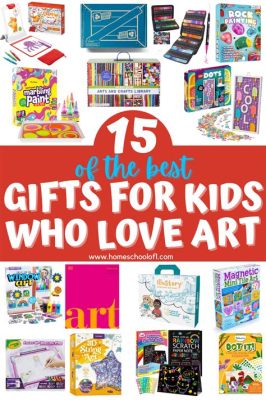 gifts for kids who love art: exploring the world through colors and shapes