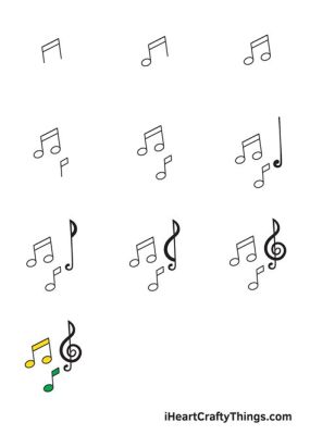 how to draw music notes: how to create your own unique musical notation style