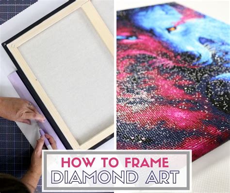 How to Frame Diamond Art: A Delicate Craftsmanship in Capturing Radiance